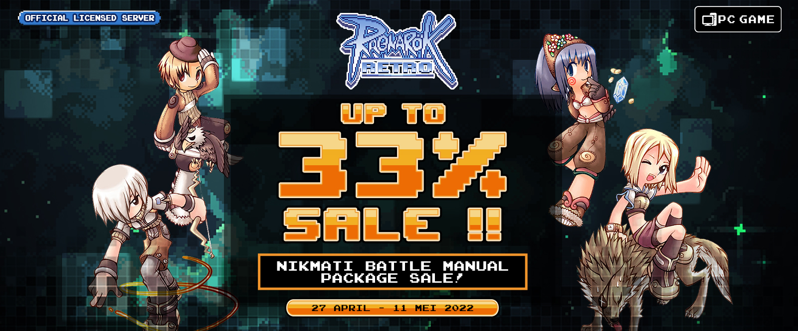 Ragnarok Retro Spesial Battle Manual Package Sales